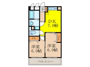 ロイヤルハイツの物件間取画像